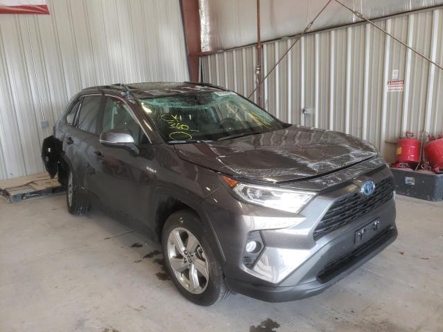 4T3B6RFV8MU052492 - 2021 TOYOTA RAV4 XLE P GRAY photo 1