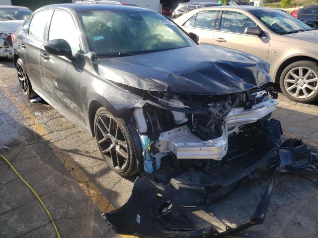 2HGFE2F50NH557814 - 2022 HONDA CIVIC SPOR BLACK photo 1