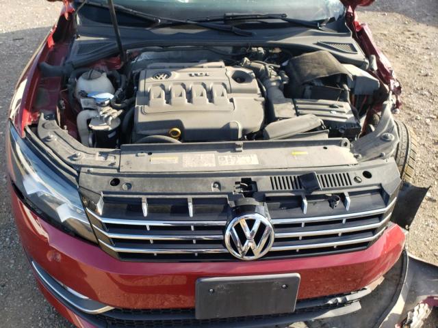 1VWCV7A36FC038465 - 2015 VOLKSWAGEN PASSAT SEL RED photo 7