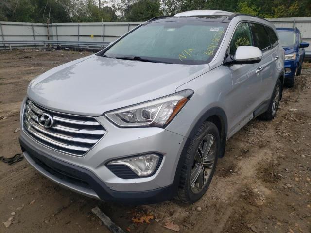 KM8SRDHF3FU104297 - 2015 HYUNDAI SANTA FE G SILVER photo 2