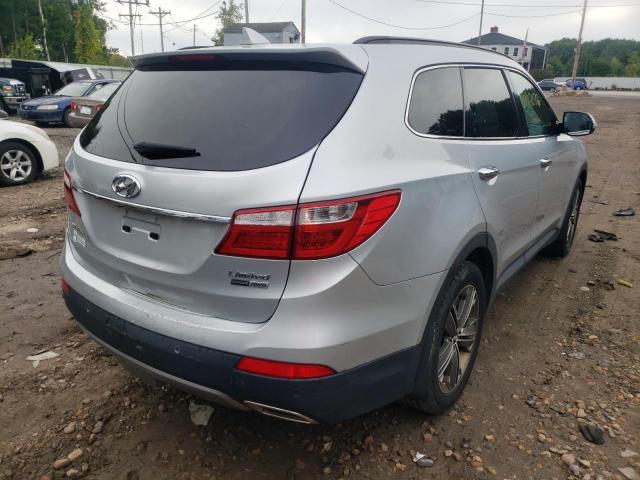 KM8SRDHF3FU104297 - 2015 HYUNDAI SANTA FE G SILVER photo 4