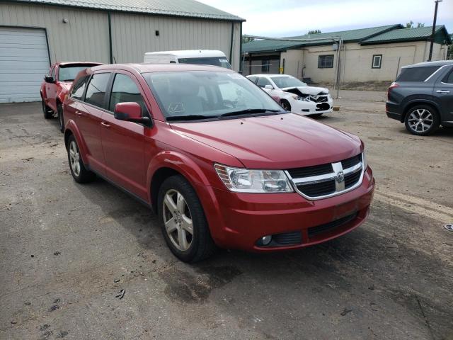 3D4GH57V19T554494 - 2009 DODGE JOURNEY RED photo 1