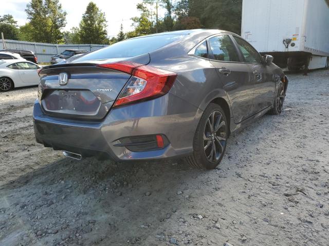 2HGFC2F81LH542624 - 2020 HONDA CIVIC SPOR GRAY photo 4