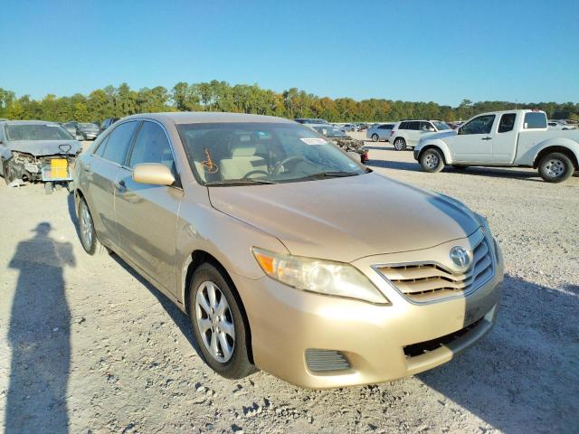 4T1BF3EK4BU619775 - 2011 TOYOTA CAMRY BASE GOLD photo 1