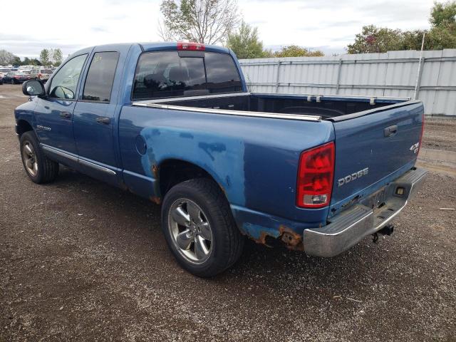 1D7HU18D94S630104 - 2004 DODGE RAM 1500 S BLUE photo 3