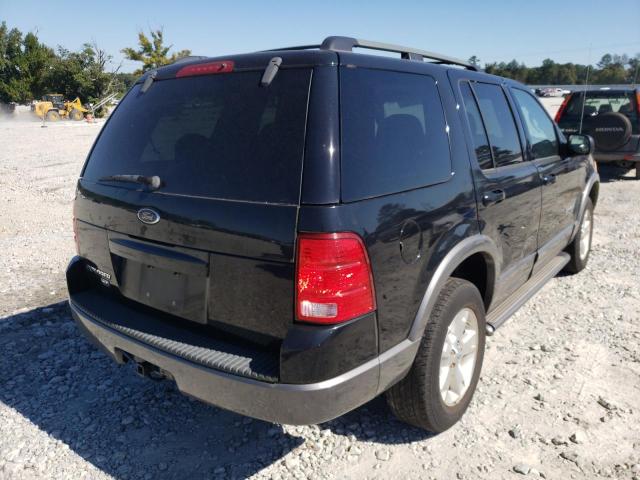 1FMZU63K54UA94978 - 2004 FORD EXPLORER BLACK photo 4