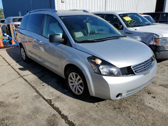 5N1BV28U38N115859 - 2008 NISSAN QUEST SILVER photo 1