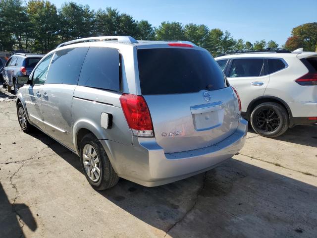 5N1BV28U38N115859 - 2008 NISSAN QUEST SILVER photo 3