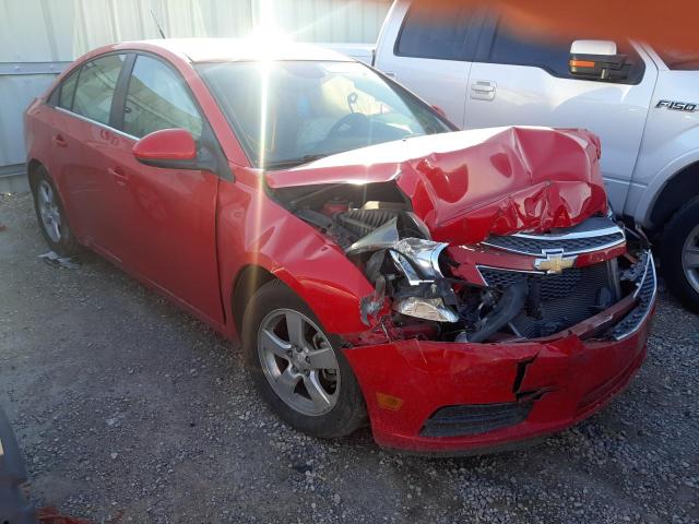 1G1PC5SB6E7419771 - 2014 CHEVROLET CRUZE LT RED photo 1