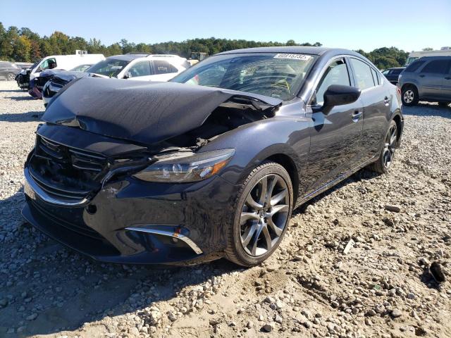 JM1GJ1W56G1441351 - 2016 MAZDA 6 GRAND TO BLUE photo 2