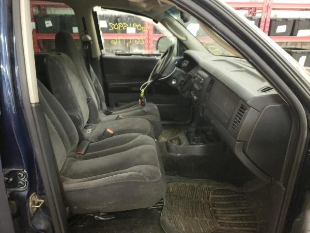 1B7HG2AN51S268231 - 2003 DODGE DAKOTA QUA BLUE photo 5