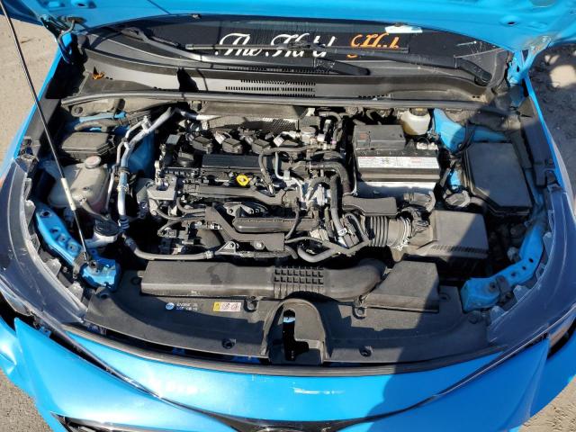 JTNK4RBE2K3048980 - 2019 TOYOTA COROLLA SE BLUE photo 7