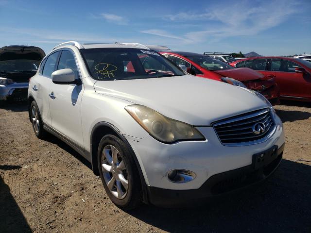 JNKAJ09E58M305285 - 2008 INFINITI EX35 BASE WHITE photo 1