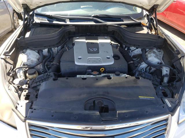 JNKAJ09E58M305285 - 2008 INFINITI EX35 BASE WHITE photo 7