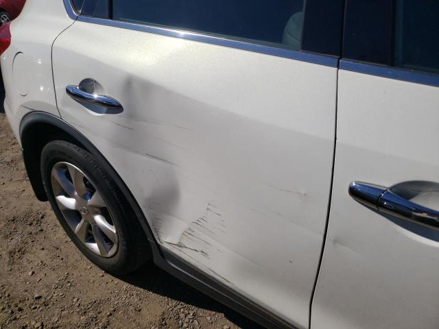 JNKAJ09E58M305285 - 2008 INFINITI EX35 BASE WHITE photo 9