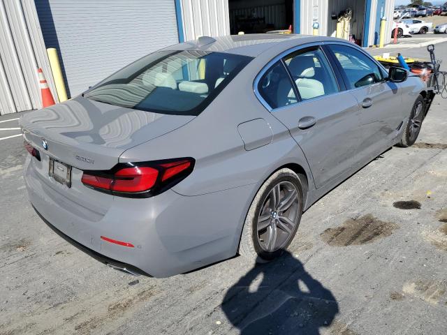 WBA13BJ0XMWX03093 - 2021 BMW 530 XI GRAY photo 4