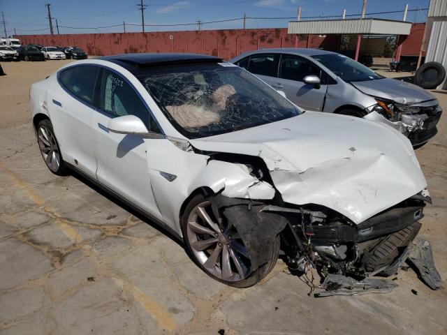 5YJSA1CP7CFP01967 - 2012 TESLA MODEL S Ağ foto 1