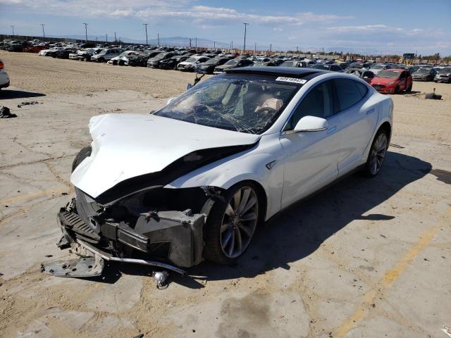 5YJSA1CP7CFP01967 - 2012 TESLA MODEL S Ağ foto 2