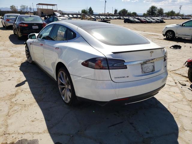 5YJSA1CP7CFP01967 - 2012 TESLA MODEL S Ağ foto 3