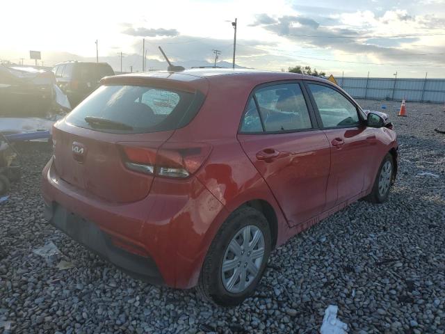 3KPA25AD9NE464870 - 2022 KIA RIO S RED photo 4