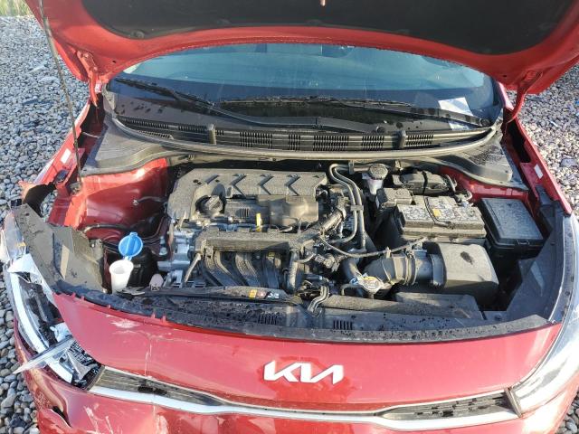 3KPA25AD9NE464870 - 2022 KIA RIO S RED photo 7