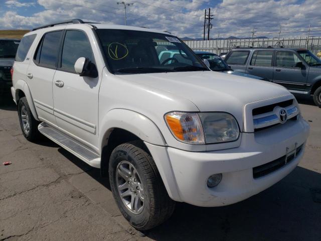 5TDZT34A46S275783 - 2006 TOYOTA SEQUOIA WHITE photo 1