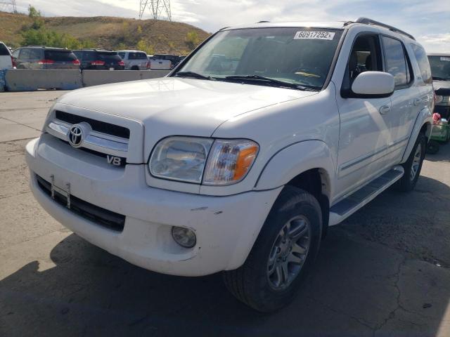 5TDZT34A46S275783 - 2006 TOYOTA SEQUOIA WHITE photo 2