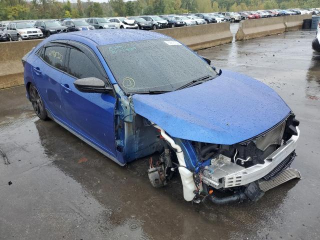 SHHFK7H44JU417160 - 2018 HONDA CIVIC SPOR BLUE photo 1