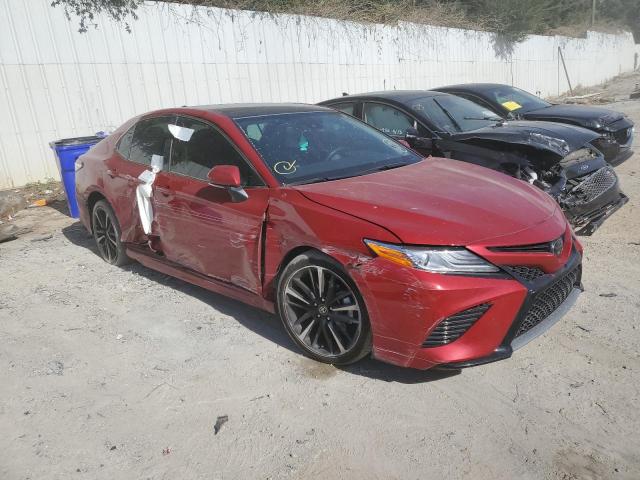 4T1K61AK2LU356729 - 2020 TOYOTA CAMRY XSE RED photo 1