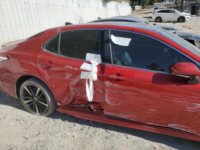 4T1K61AK2LU356729 - 2020 TOYOTA CAMRY XSE RED photo 9