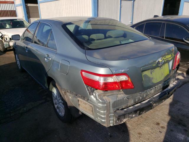 4T1BE46K17U661240 - 2007 TOYOTA CAMRY CE GREEN photo 3