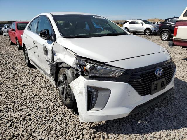 KMHC75LC2HU035201 - 2017 HYUNDAI IONIQ SEL WHITE photo 1