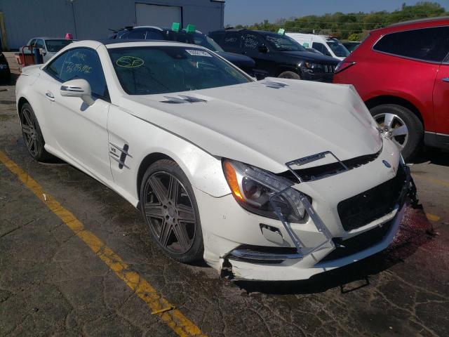 WDDJK7DA2DF013805 - 2013 MERCEDES-BENZ SL 550 WHITE photo 1