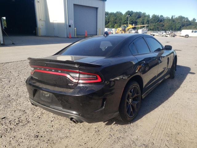 2C3CDXHG4KH584952 - 2019 DODGE CHARGER GT BLACK photo 4