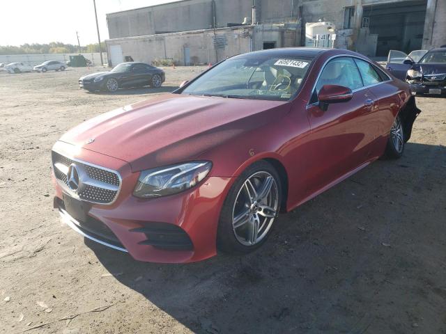 WDD1J6JB5KF084424 - 2019 MERCEDES-BENZ E 450 4MAT RED photo 2