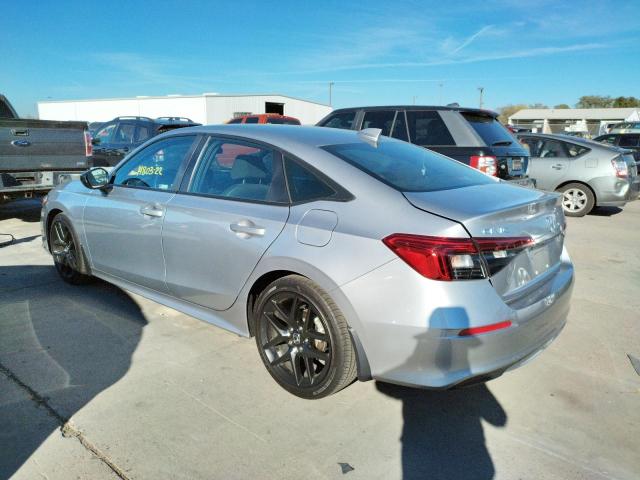 2HGFE2F5XNH548201 - 2022 HONDA CIVIC SPOR SILVER photo 3