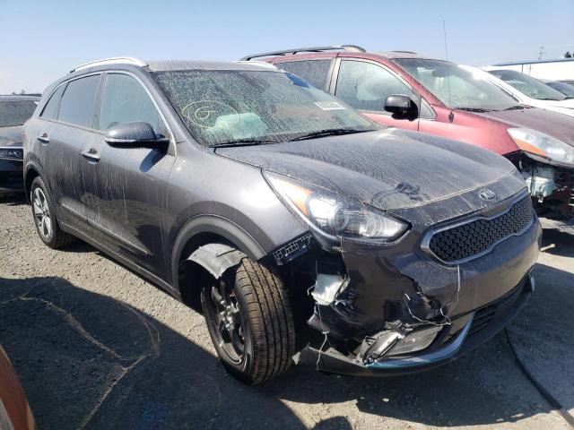 KNDCD3LD5K5304299 - 2019 KIA NIRO EX CHARCOAL photo 1