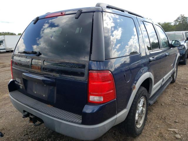 1FMZU73K32UD48030 - 2002 FORD EXPLORER BLUE photo 4