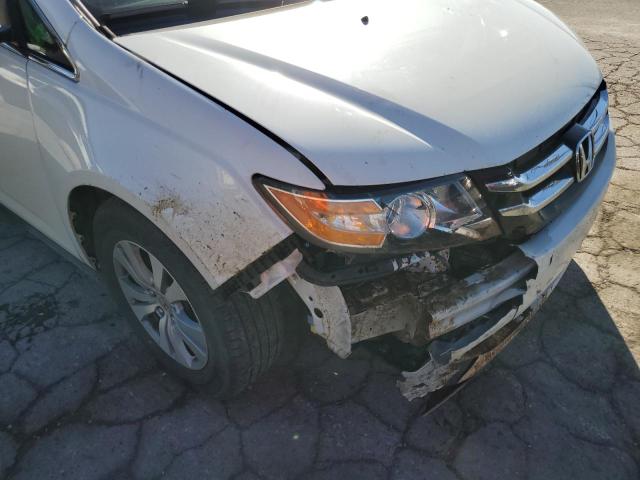 5FNRL5H66EB024915 - 2014 HONDA ODYSSEY EX WHITE photo 8