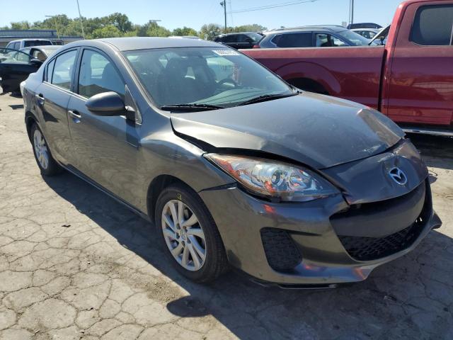 JM1BL1VFXC1500183 - 2012 MAZDA 3 I GRAY photo 1