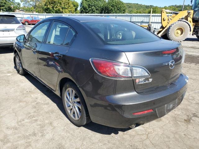 JM1BL1VFXC1500183 - 2012 MAZDA 3 I GRAY photo 3