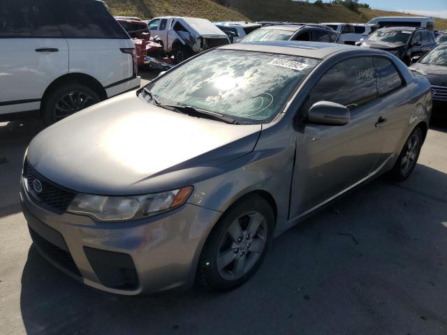 KNAFU6A2XB5430154 - 2011 KIA FORTE EX GRAY photo 2