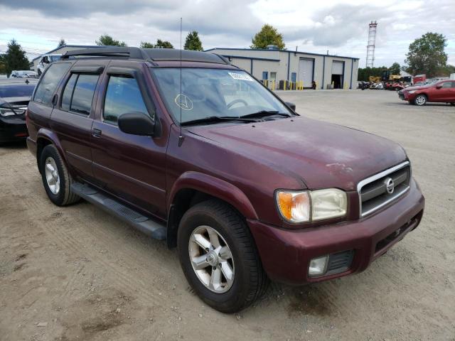 JN8DR09X23W707307 - 2003 NISSAN PATHFINDER BURGUNDY photo 1