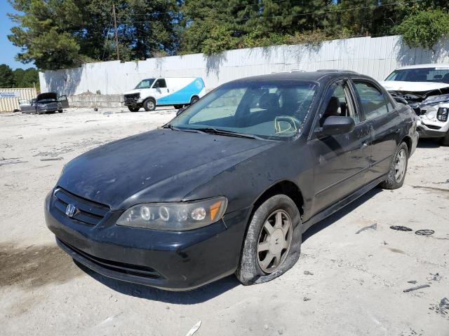 1HGCG55411A053627 - 2001 HONDA ACCORD LX BLACK photo 2