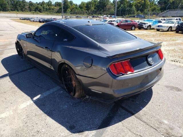 1FA6P8CF6F5365708 - 2015 FORD MUSTANG GT GRAY photo 3