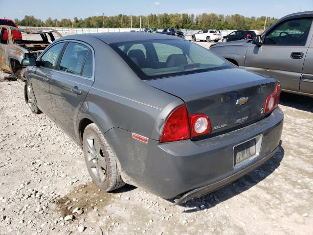 1G1ZH57BX9F117804 - 2009 CHEVROLET MALIBU 1LT ნაცრისფერი ფოტო 3