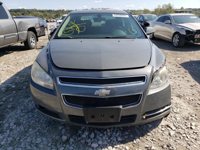 1G1ZH57BX9F117804 - 2009 CHEVROLET MALIBU 1LT ნაცრისფერი ფოტო 9