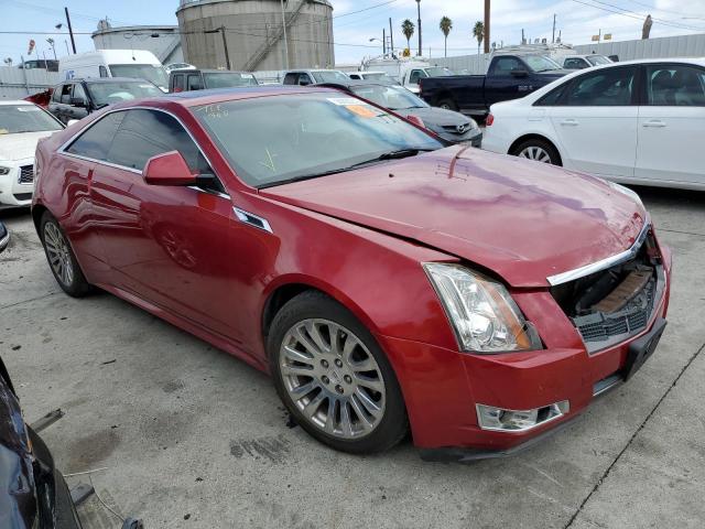 1G6DP1E31C0143214 - 2012 CADILLAC CTS PREMIU BURGUNDY photo 1