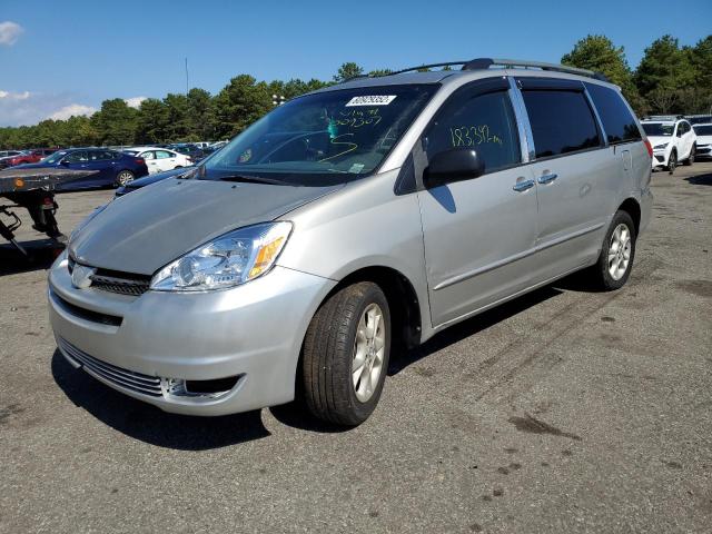 5TDBA23C04S009307 - 2004 TOYOTA SIENNA LE GRAY photo 2