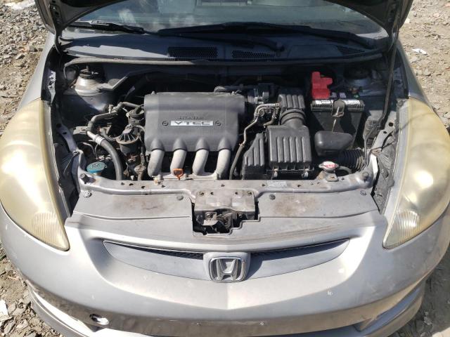 JHMGD38687S020071 - 2007 HONDA FIT S 银色 照片 7